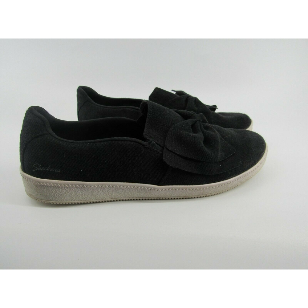 Skechers Black Slip-On Sneakers